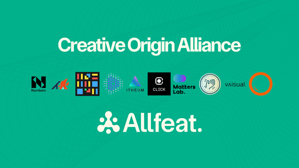 Allfeat joins the "Creative Origin Alliance"!